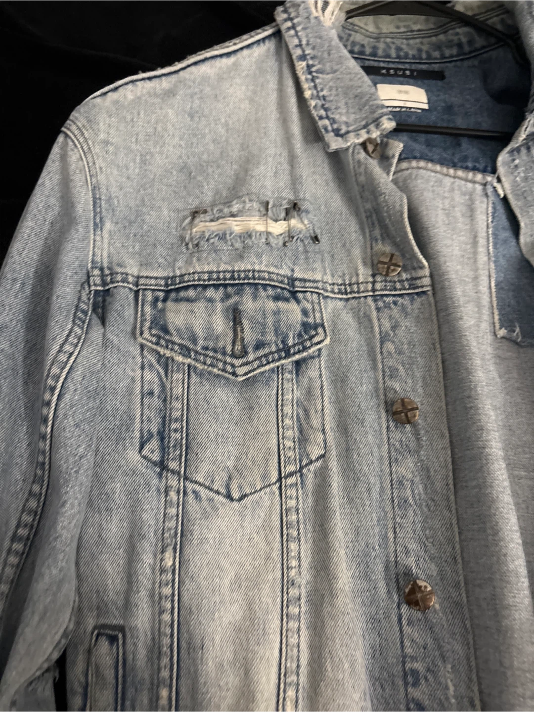 Ksubi Denim Jacket - Size S