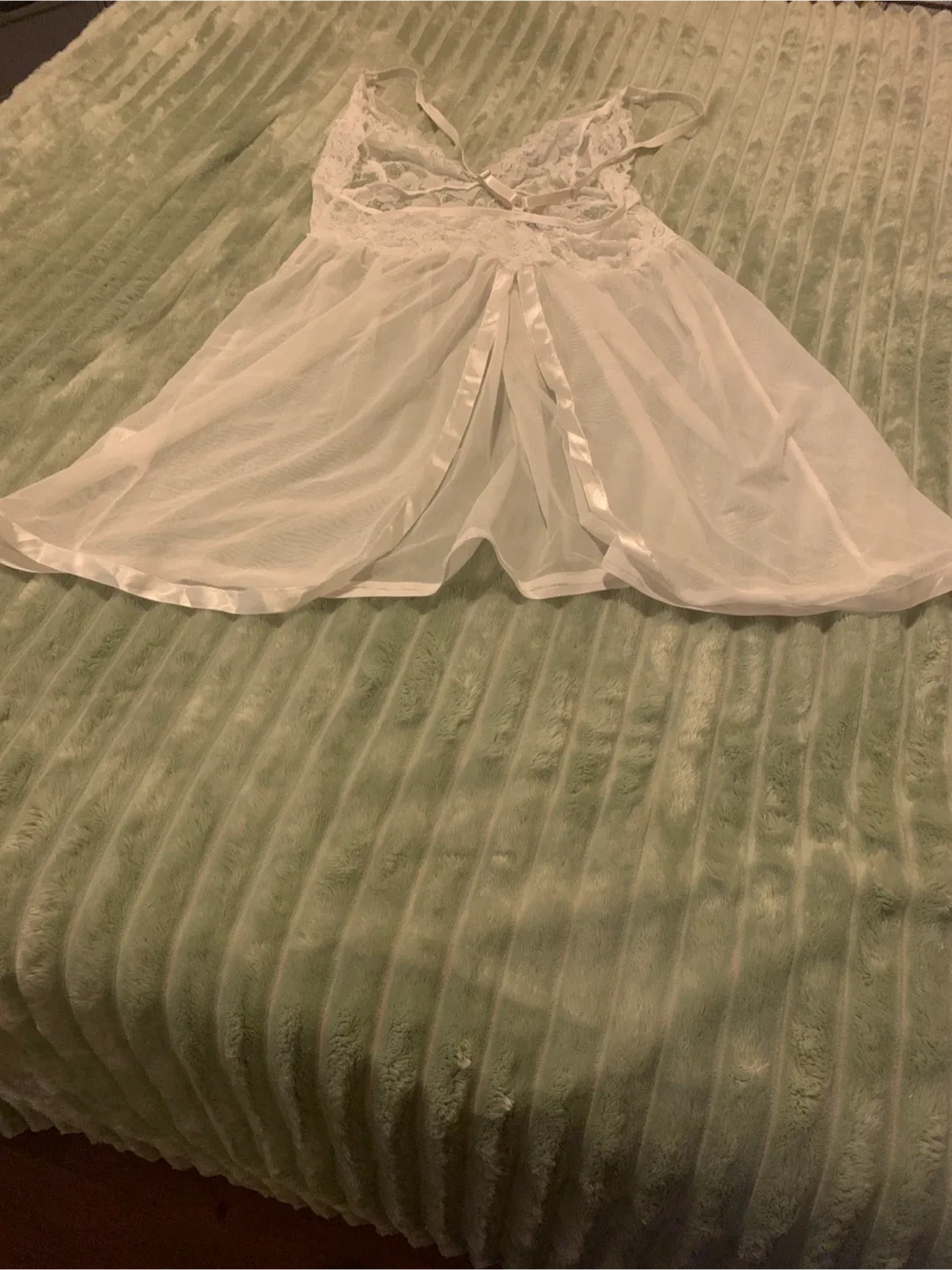 Avidlove White Lace Lingerie image indicator(5)