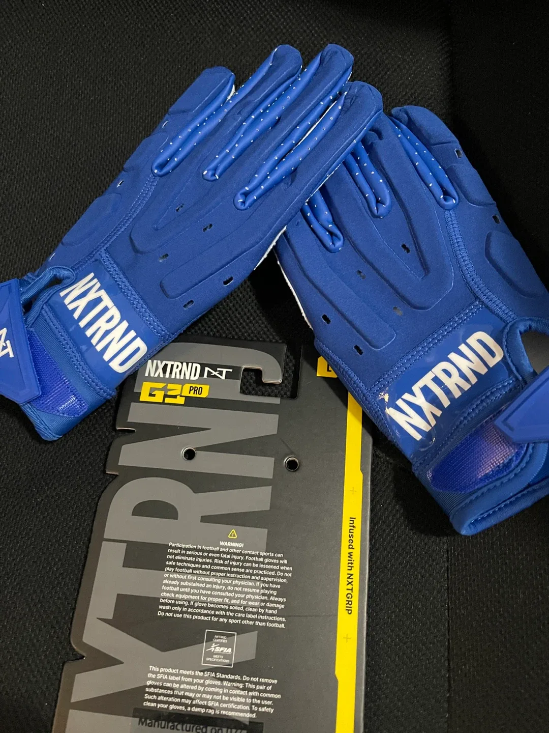 NXTRND G3 Football Gloves - Blue image indicator(3)