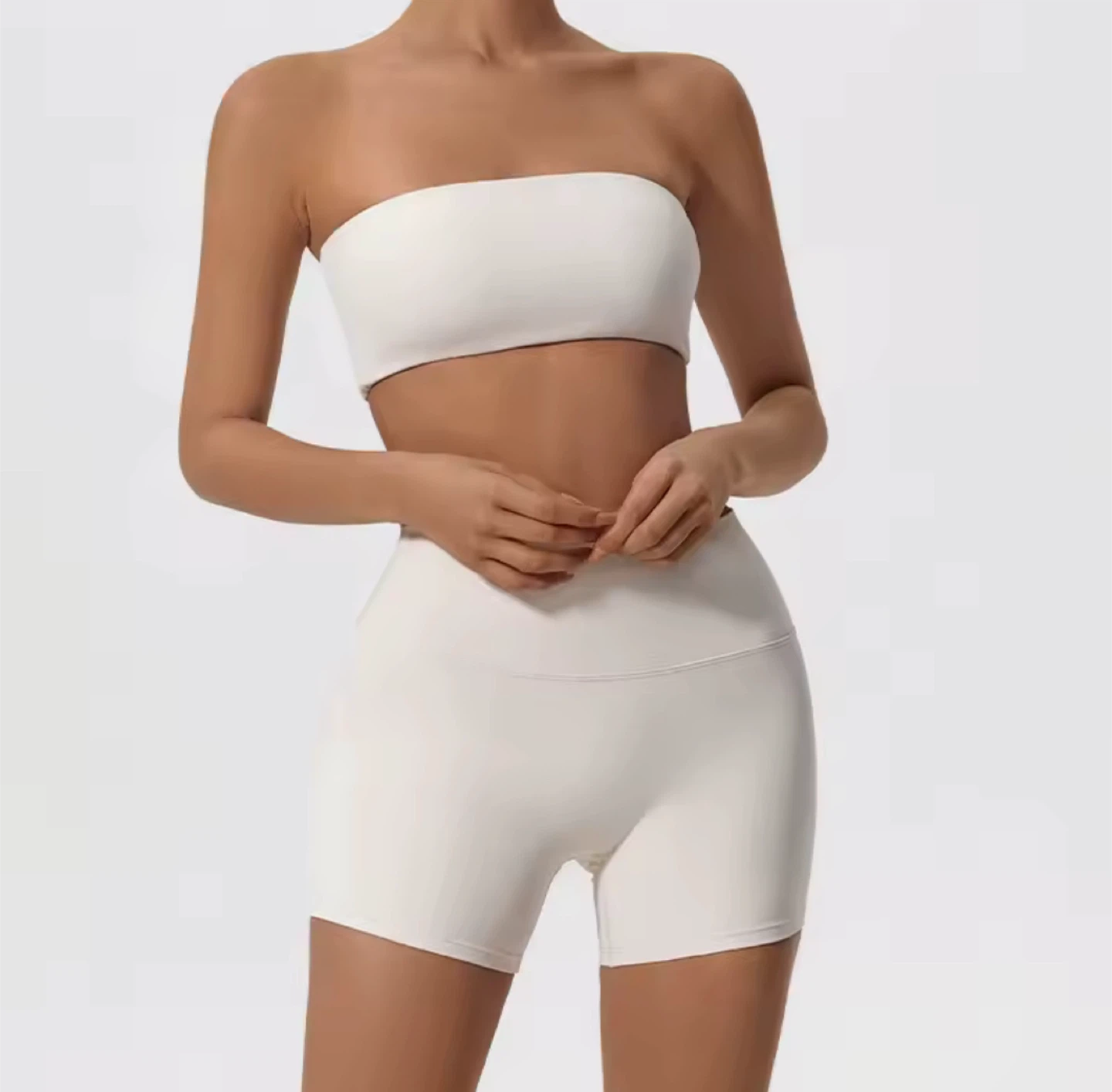 Cream Workout Set - photo 3