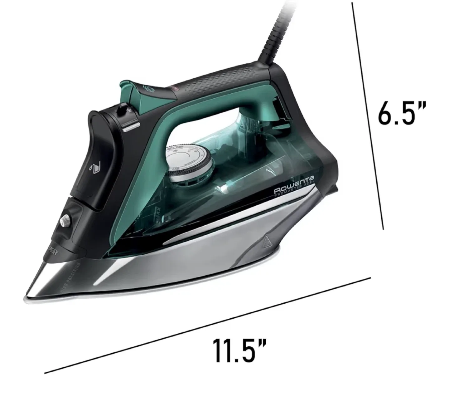 Rowenta Promaster Xcel Iron - Black/Green image indicator(2)