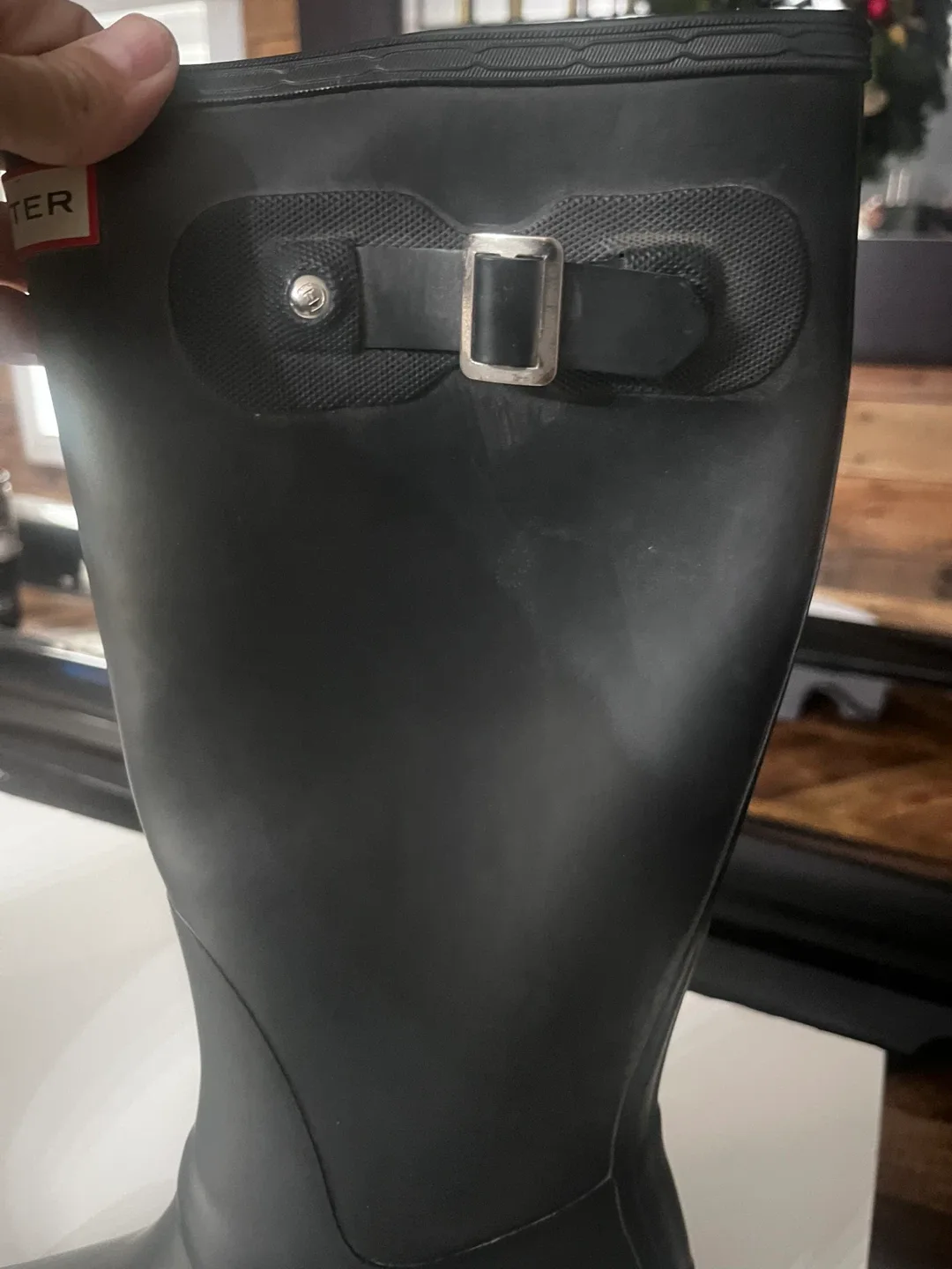 Hunter Black Rain Boots image indicator(5)