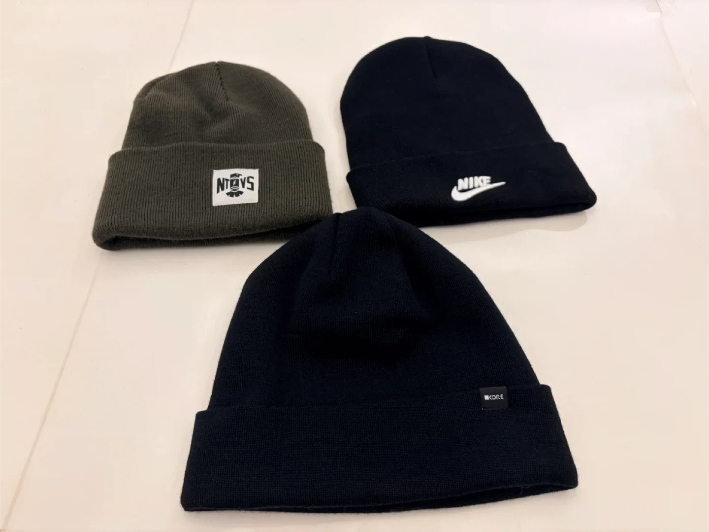 Set of 3 Winter Toques Beanie NTVS Nike Kore