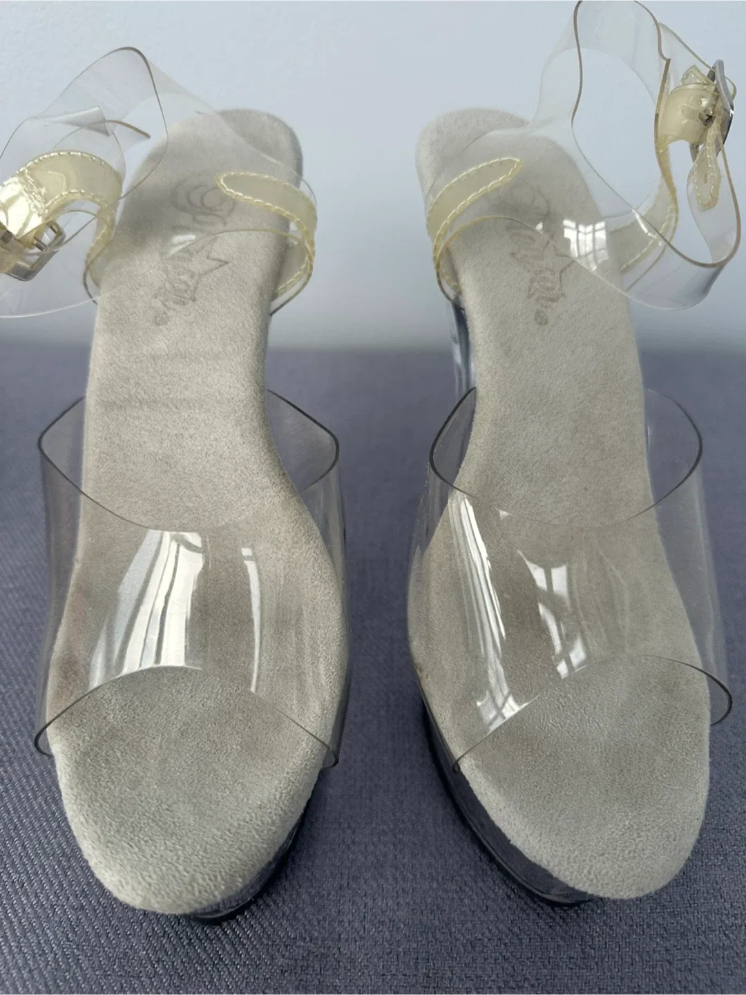 Pleaser Clear Heels - Size 8 image indicator(6)