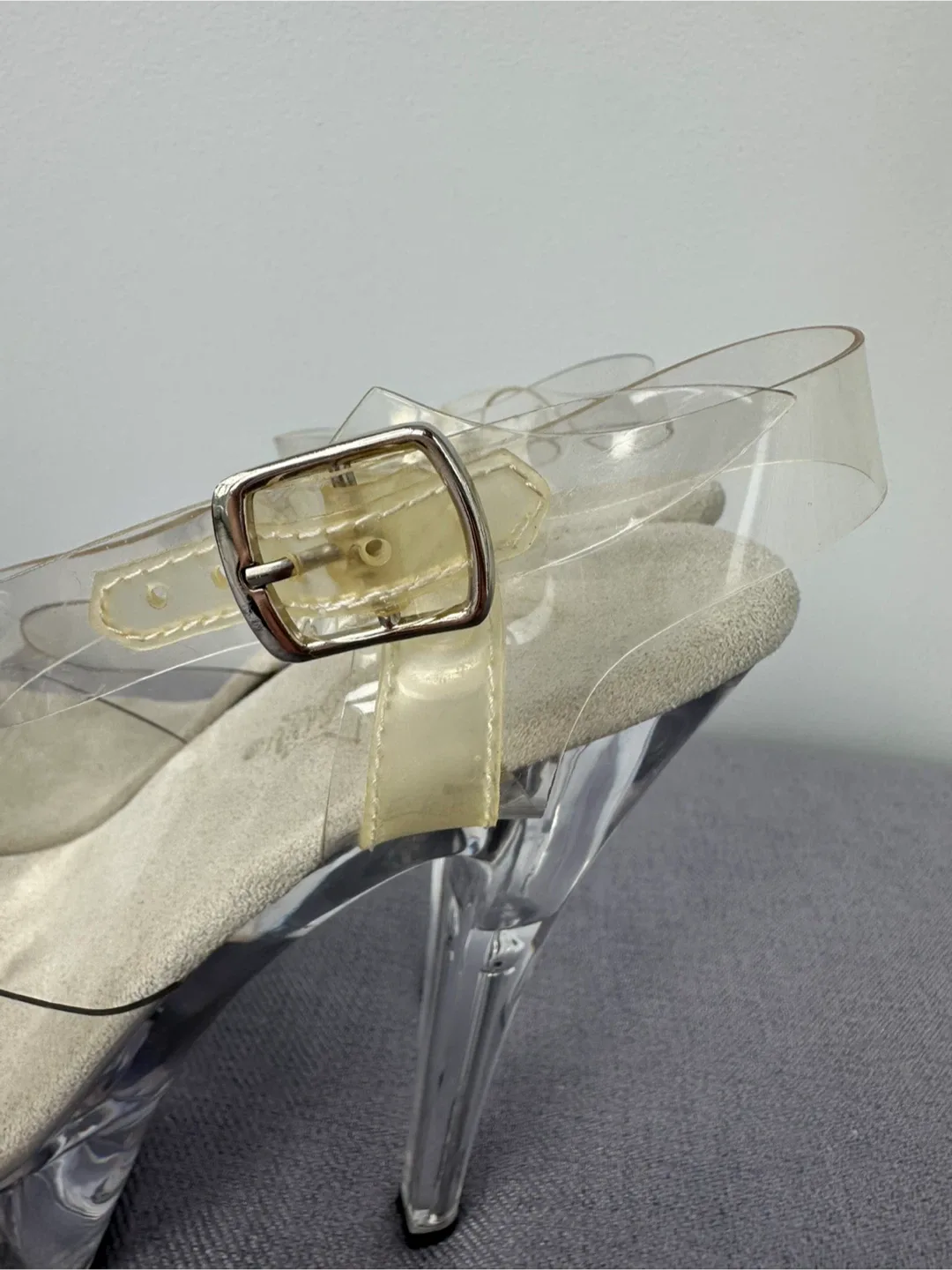 Pleaser Clear Heels - Size 8 image indicator(7)