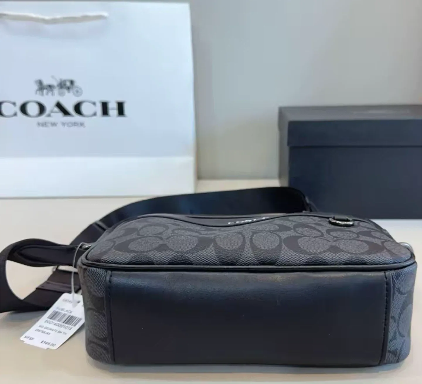 Coach Hudson Crossbody Bag in Signature Jacquard image indicator(4)