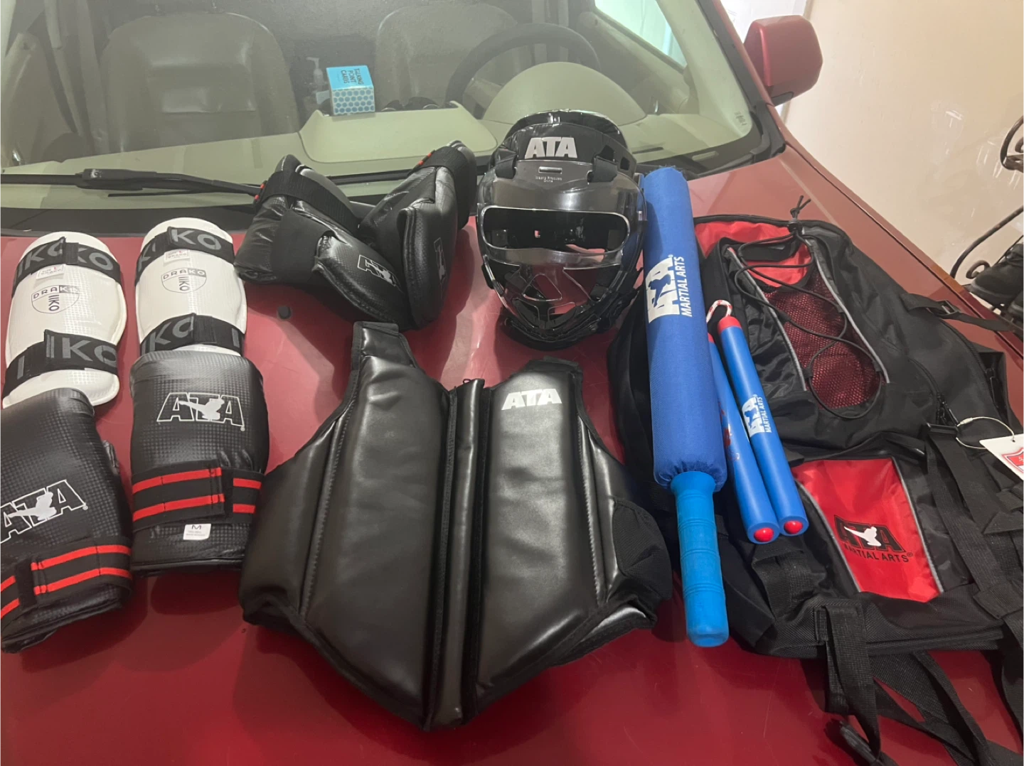 ATA Taekwondo Sparring Gear (Youth Age 9-11)