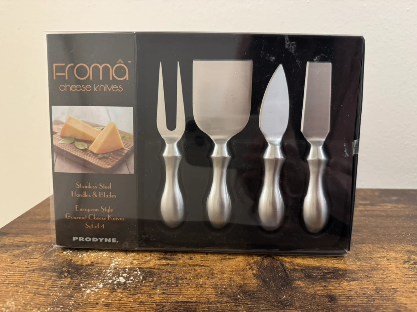 Froma Cheese Knives Set by Prodyne - New in Box!