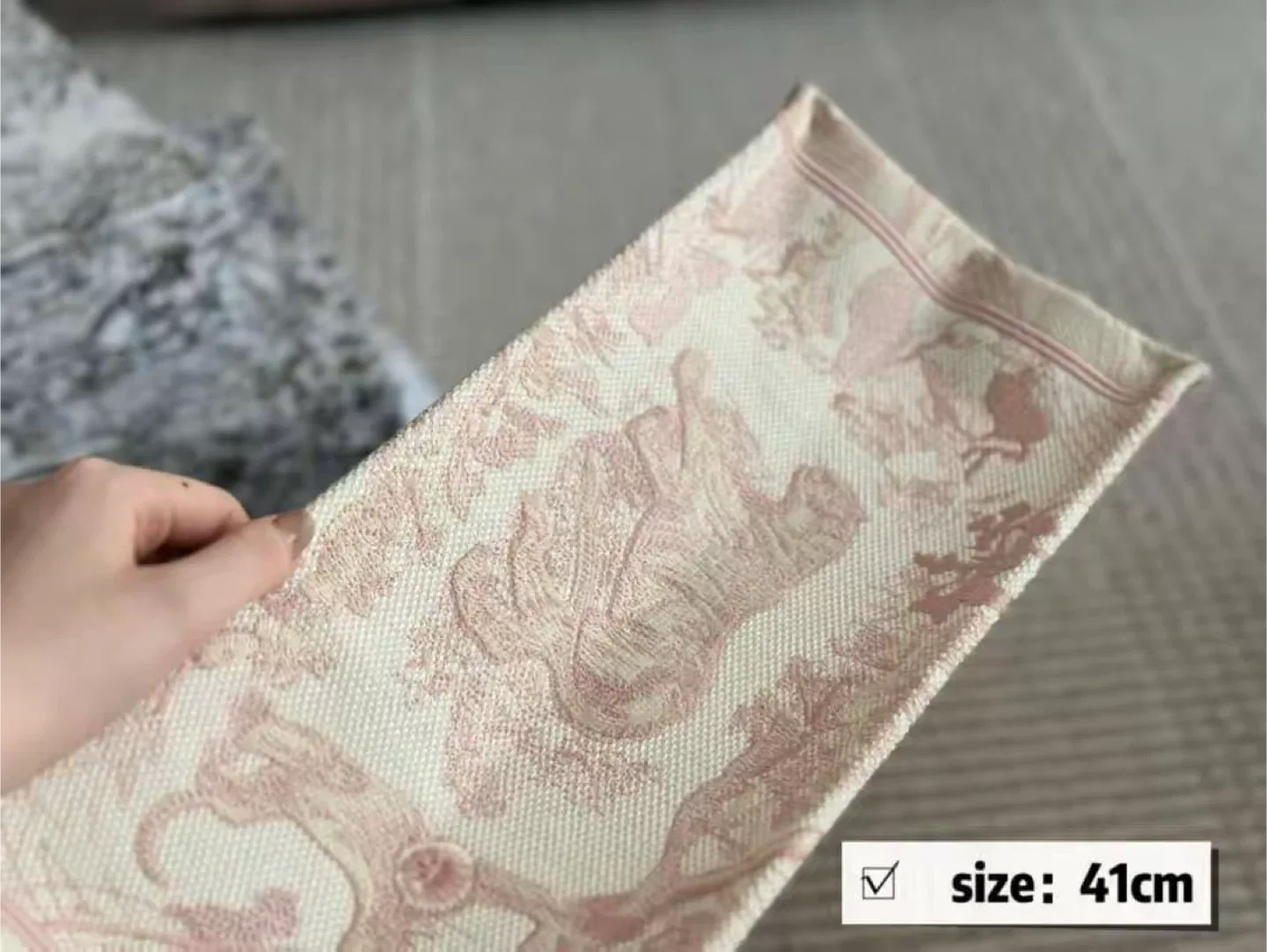 Christian Dior Book Tote Bag - 41cm image indicator(3)