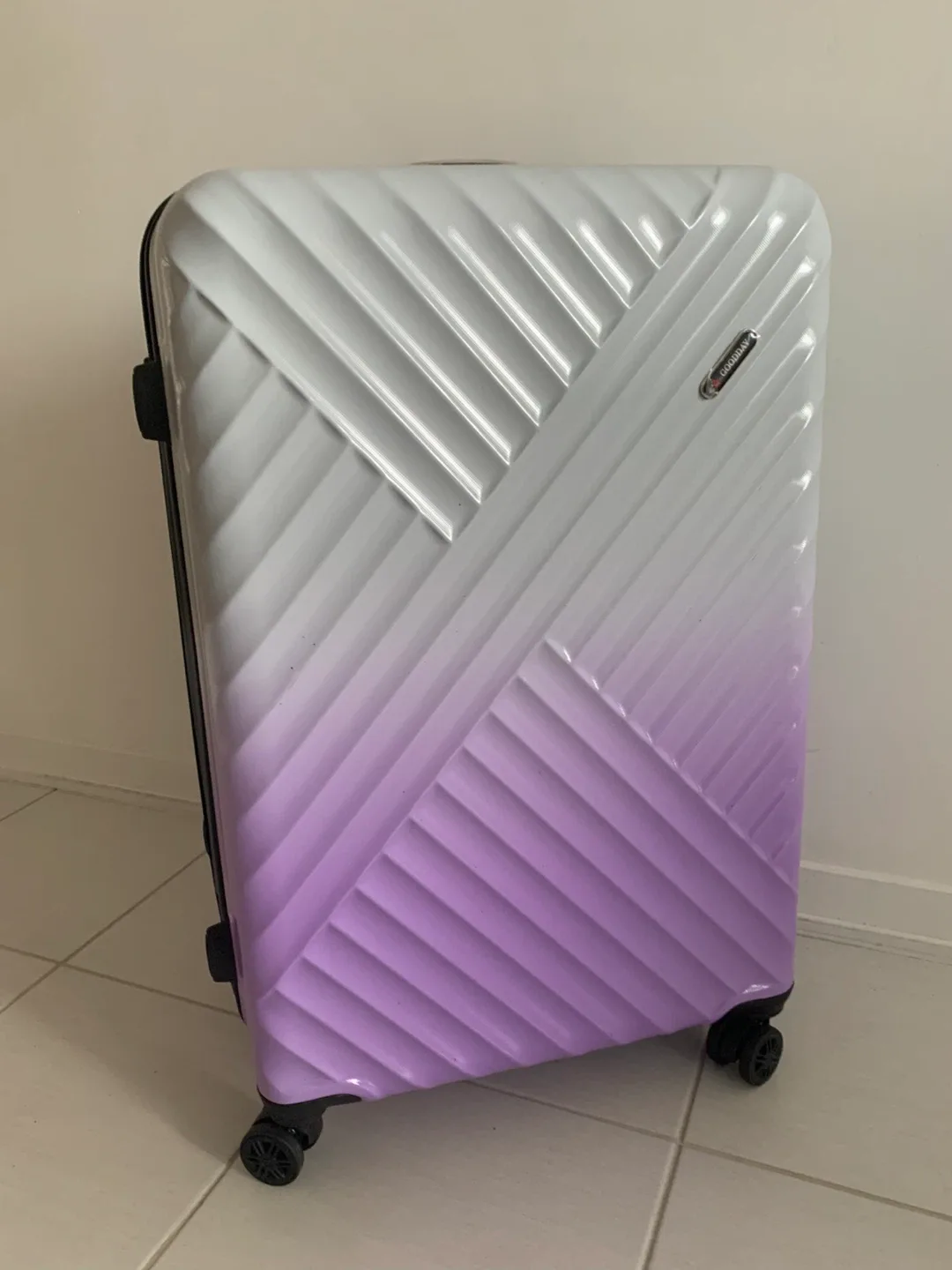 Coolife Luggage Set - Purple/White image indicator(2)