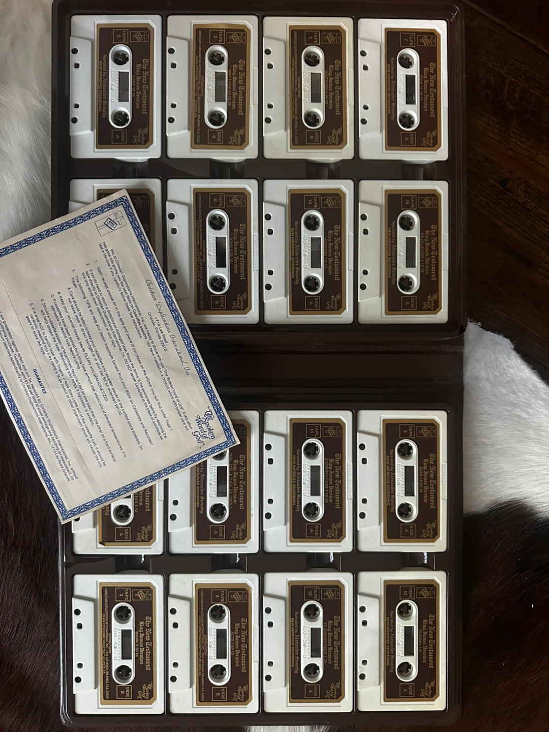The New Testament King James Version Cassette Set - photo 2