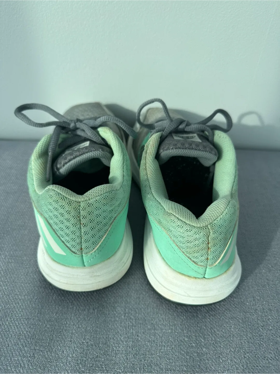 Adidas Cloudfoam Running Shoes - Grey & Mint image indicator(3)