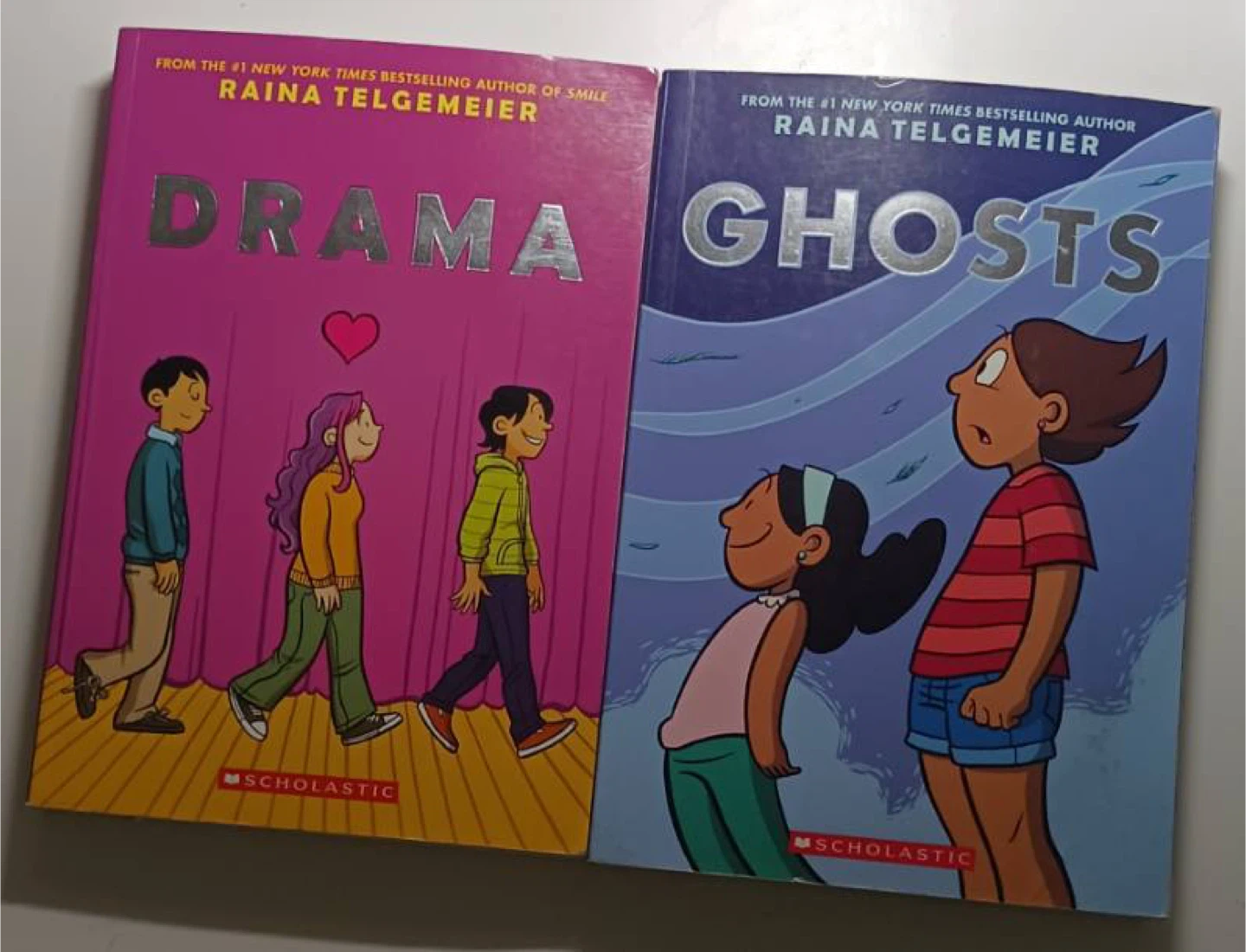 Drama & Ghosts by Raina Telgemeier