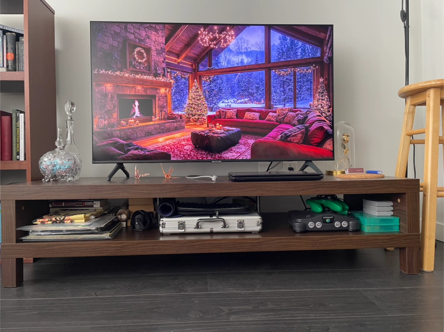 Brown TV Stand