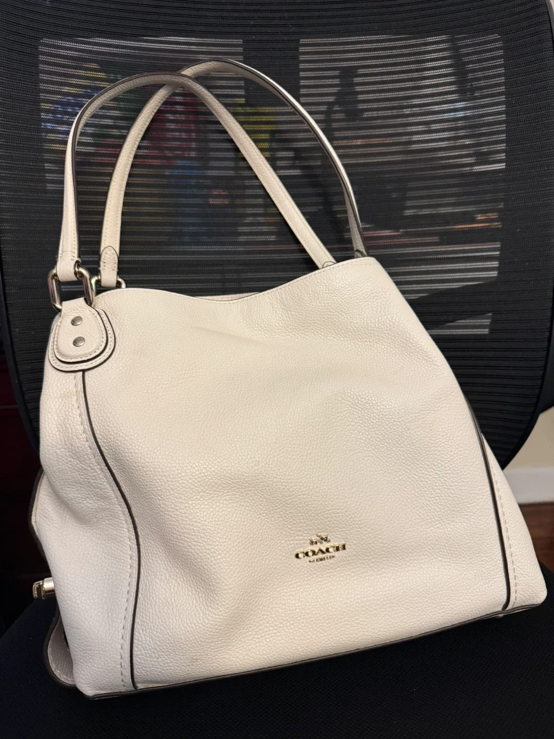 Coach Leather Shoulder Bag