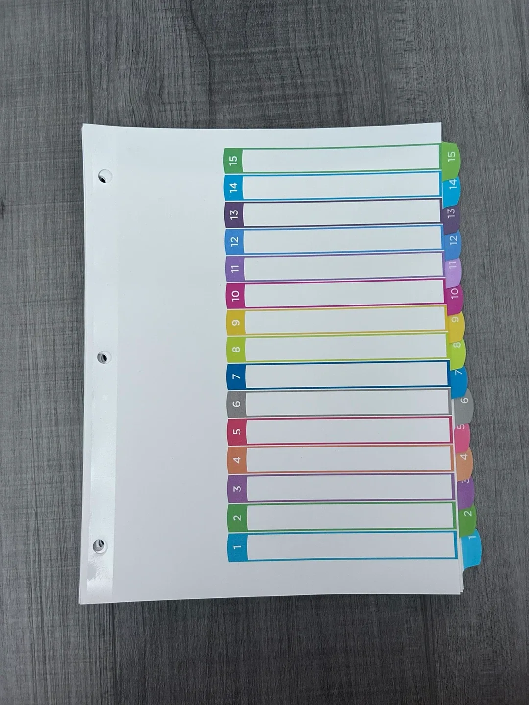 Hole Punch & Two Binder Dividers image indicator(2)