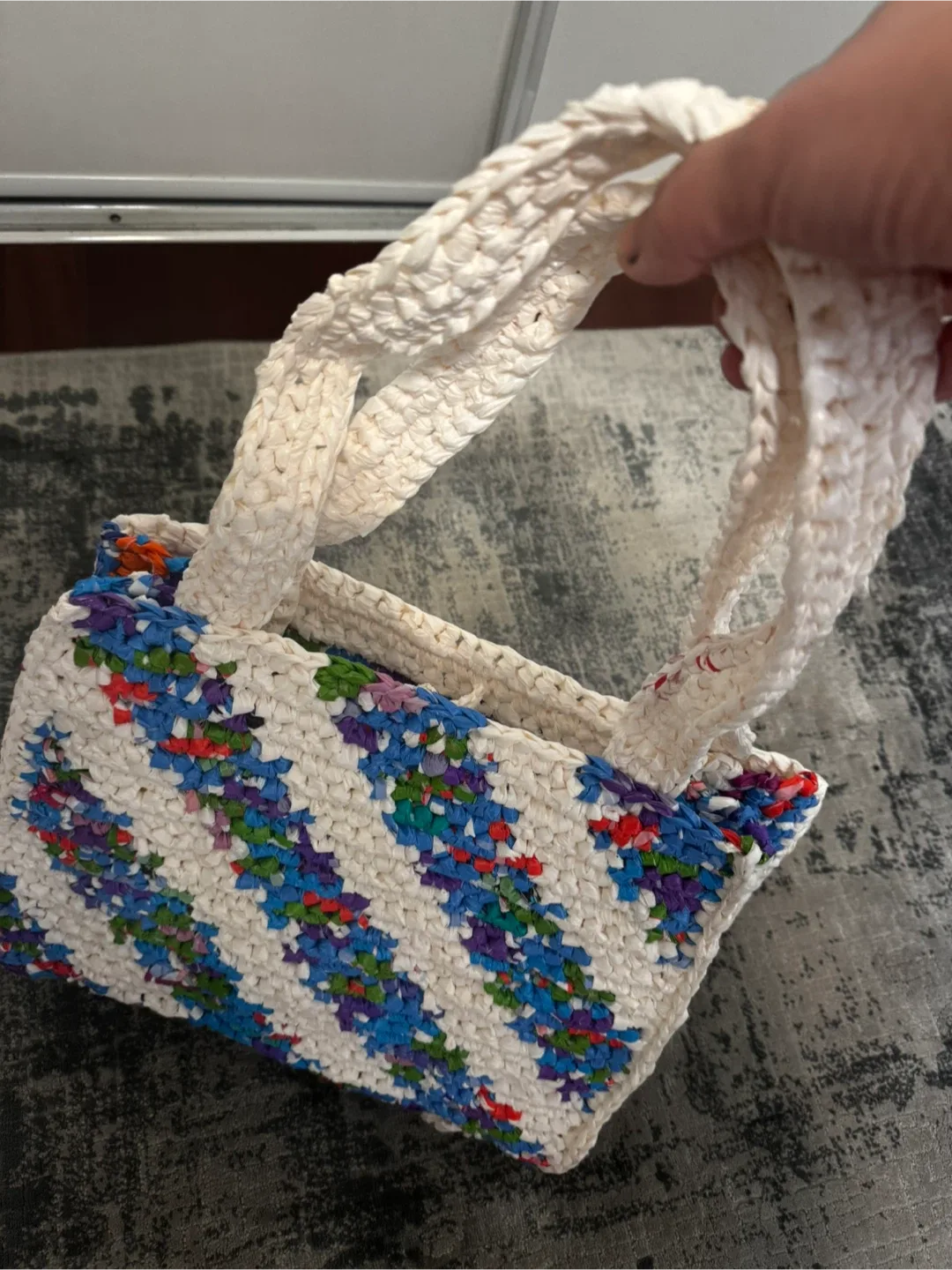 Handmade Woven Tote Bag image indicator(2)