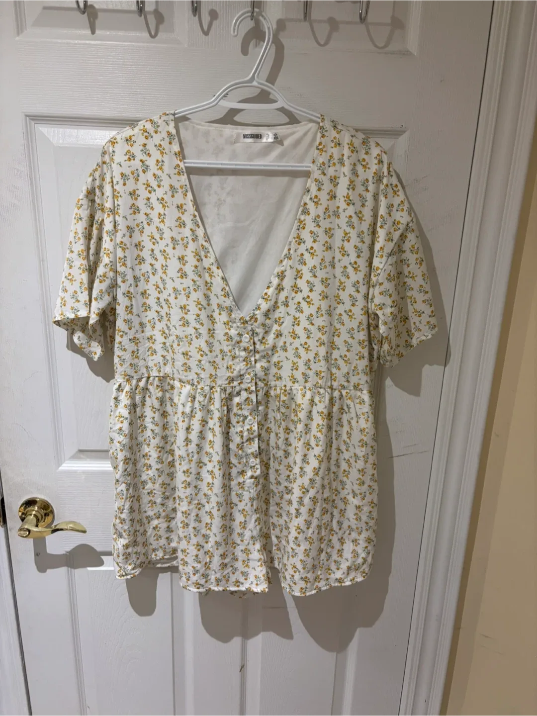 Missguided Floral Playsuit thumbnail