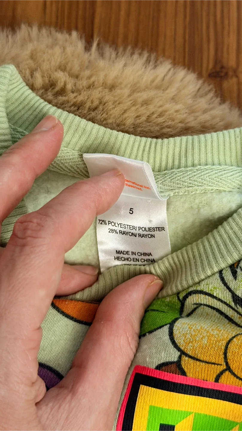 Nickelodeon TMNT Pajama Set - Size 5 image indicator(3)