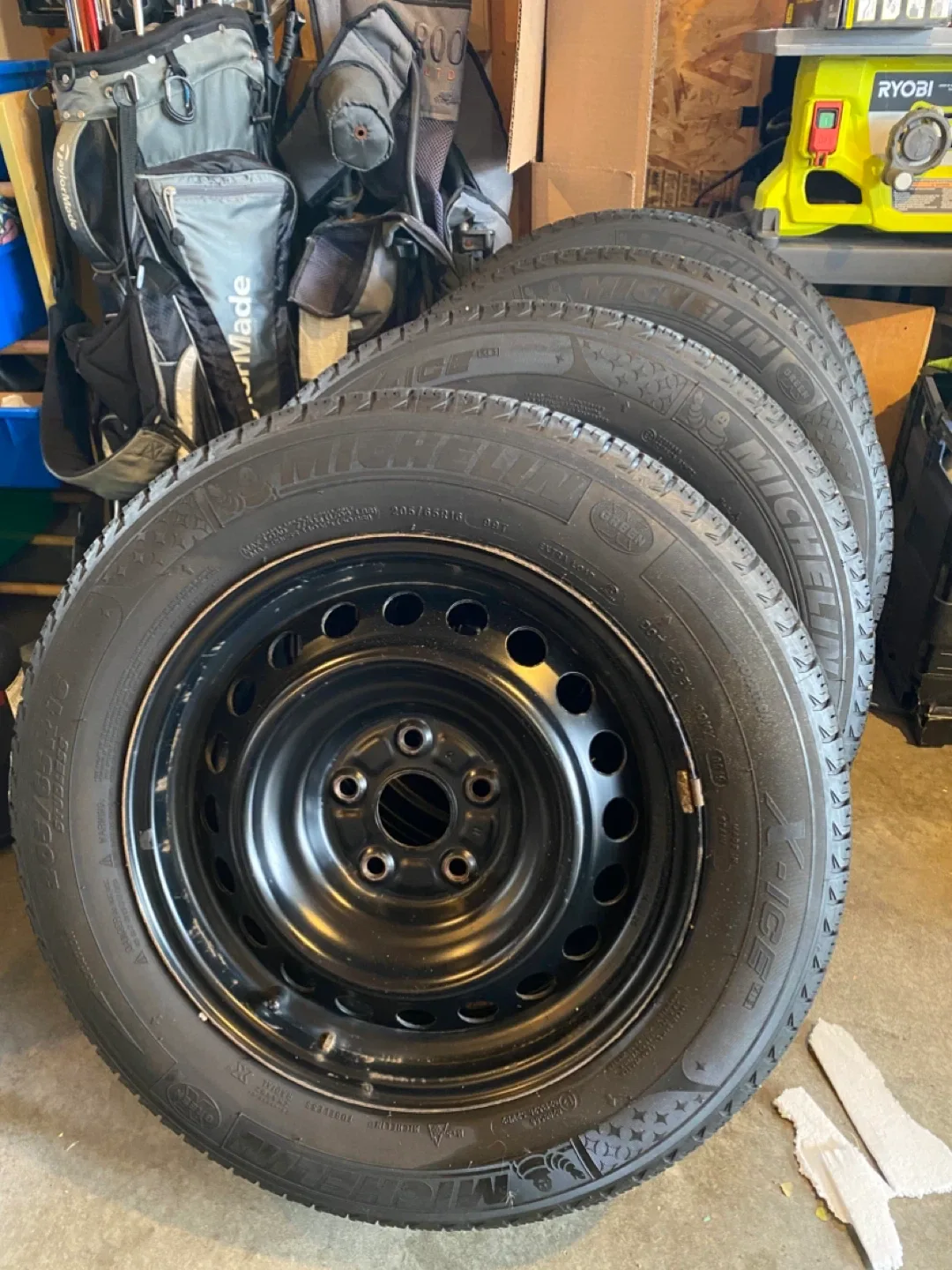 Michelin X-Ice Winter Tires - Set of 4