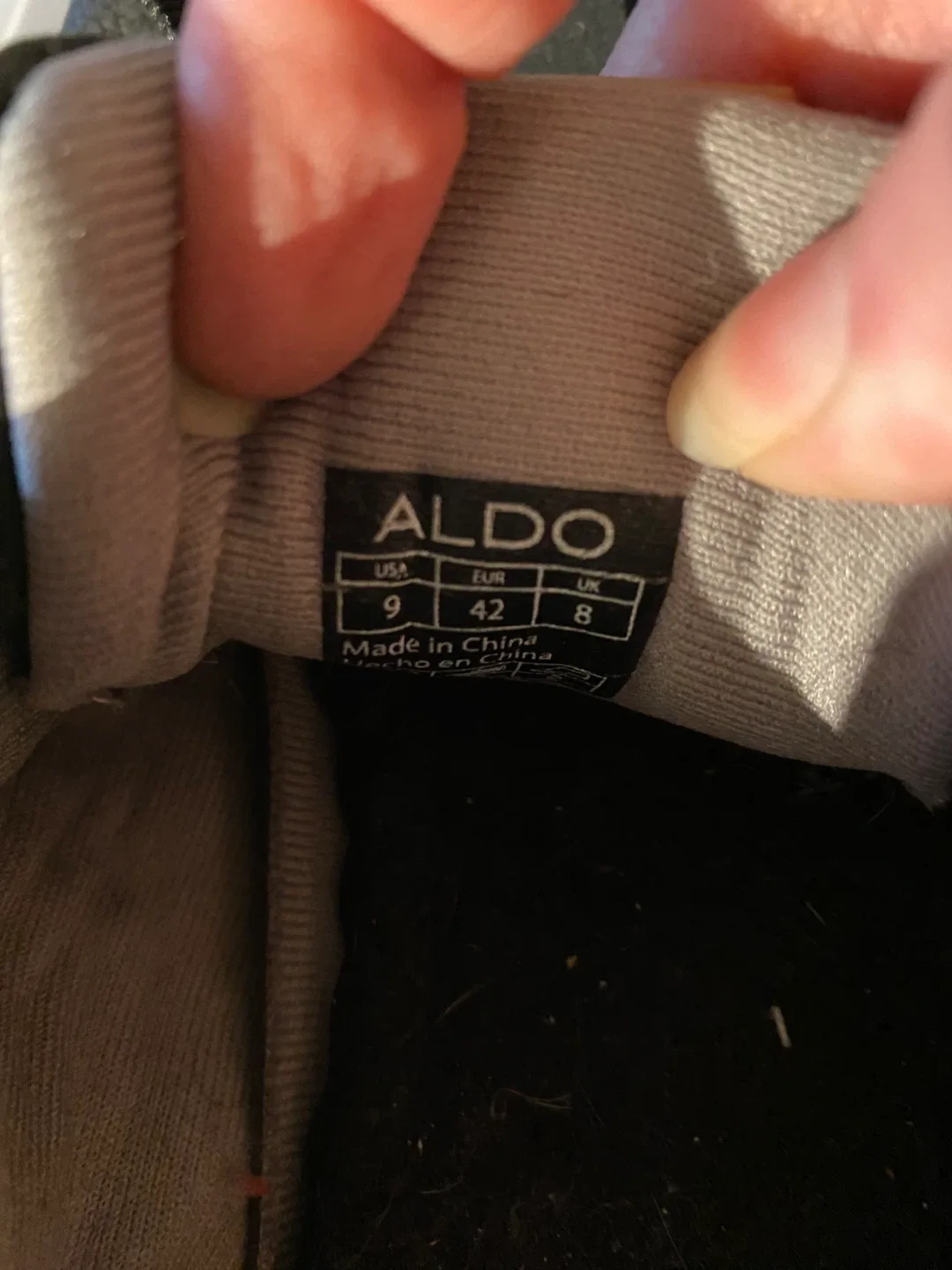 Aldo Black Leather Shoes - Size 9 image indicator(3)