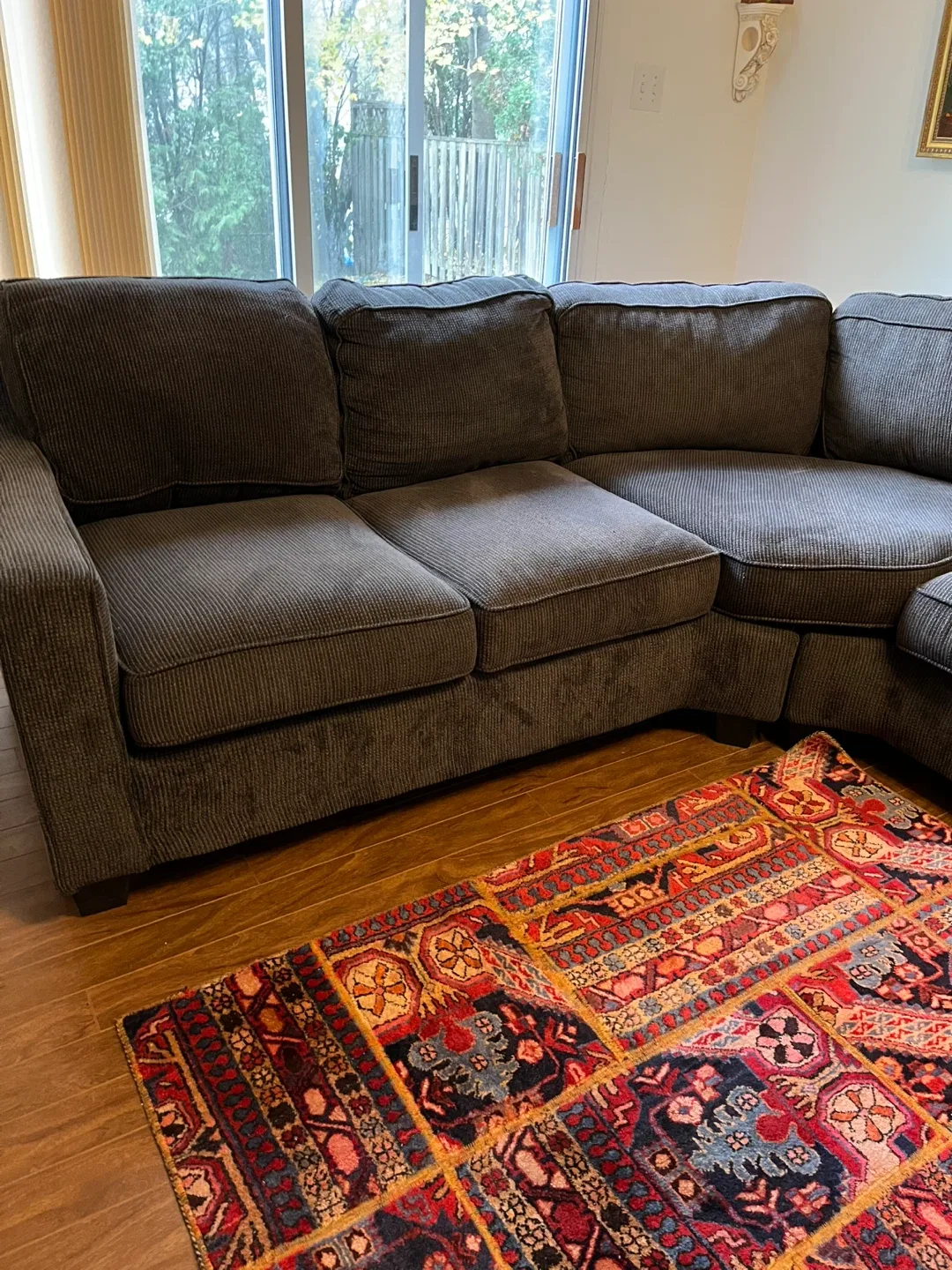 Comfortable Grey Sectional Sofa