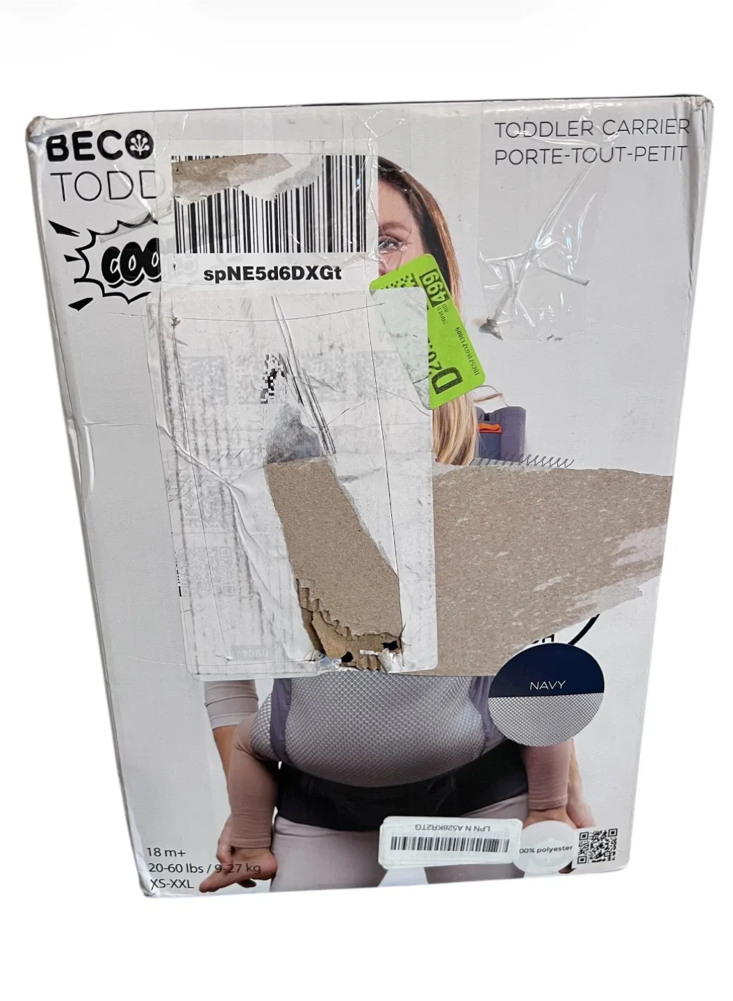 Beco Toddler Carrier – Navy | Brand New