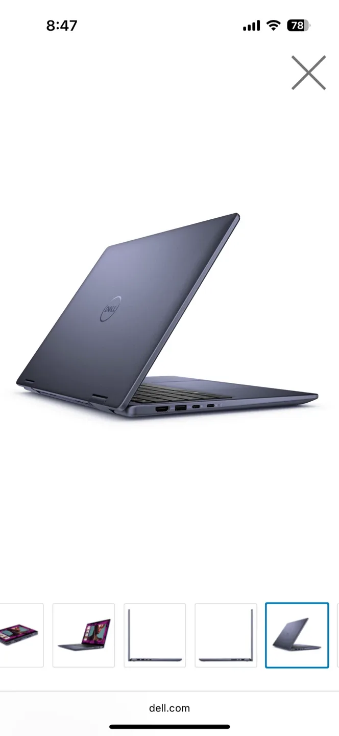 Factory Sealed Dell Inspiron 14 7440 2-in-1 Ice Blue image indicator(5)