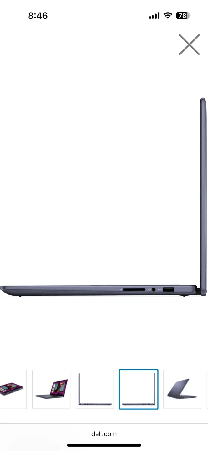 Factory Sealed Dell Inspiron 14 7440 2-in-1 Ice Blue image indicator(6)