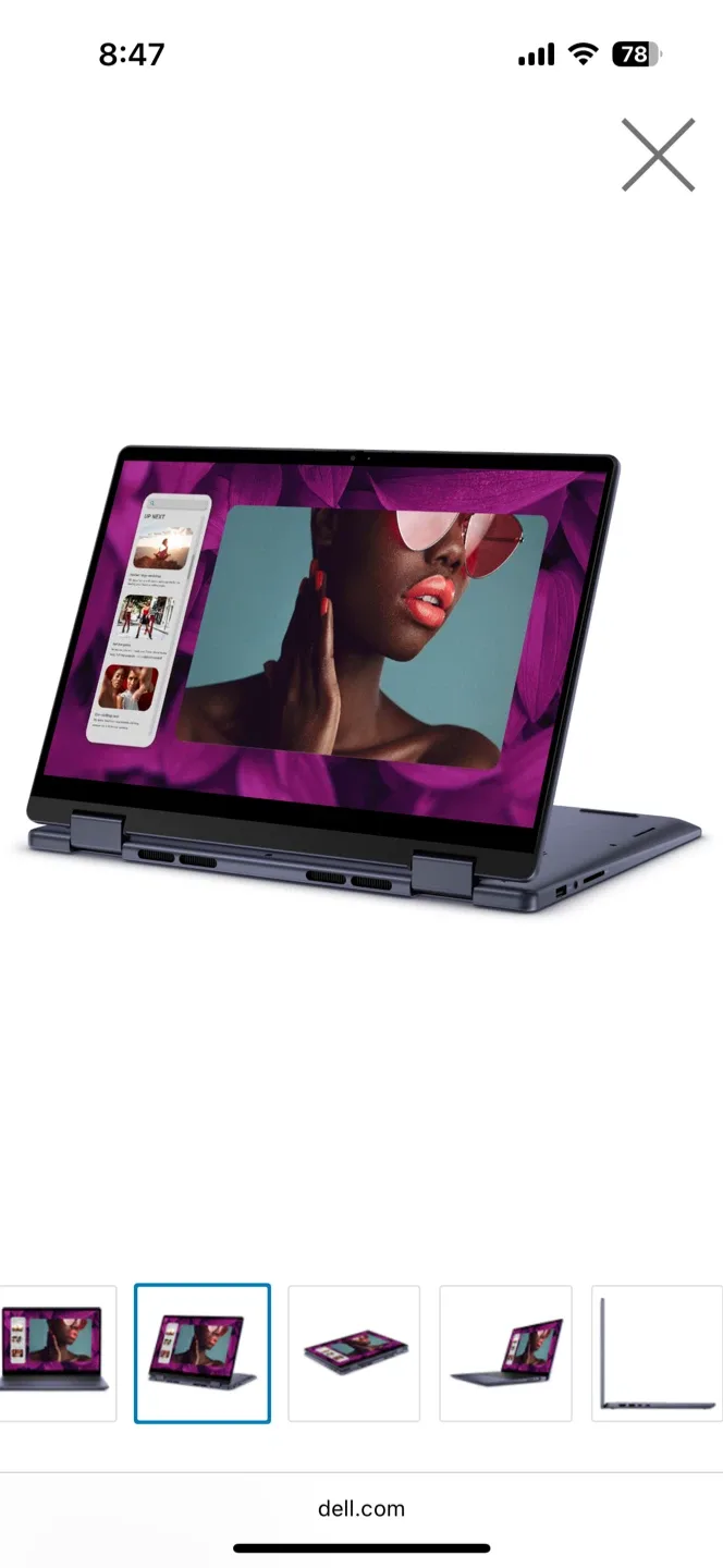 Factory Sealed Dell Inspiron 14 7440 2-in-1 Ice Blue image indicator(4)