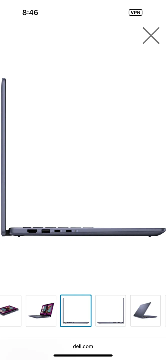 Factory Sealed Dell Inspiron 14 7440 2-in-1 Ice Blue image indicator(7)