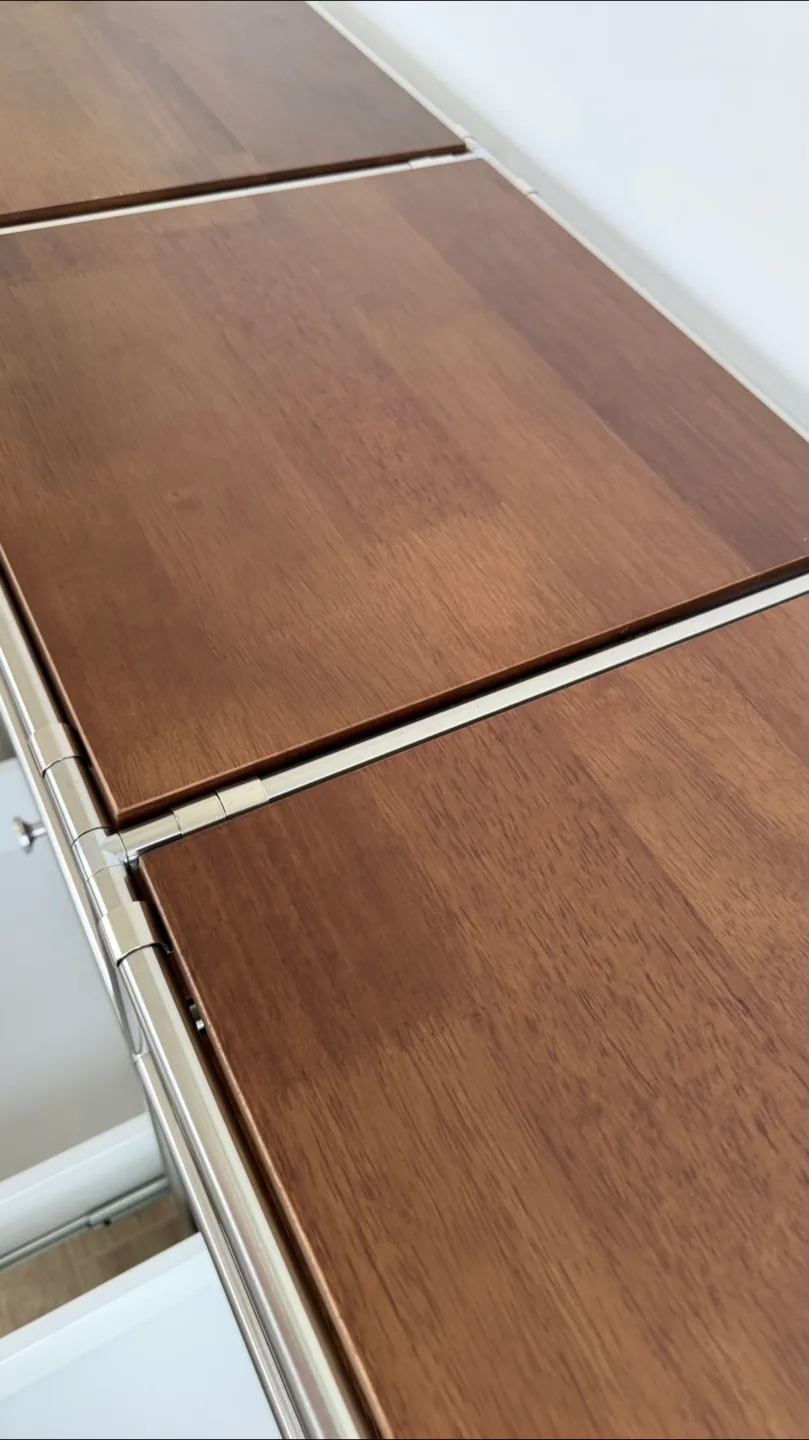 Brown Wooden Storage Cabinet with Drawers image indicator(5)