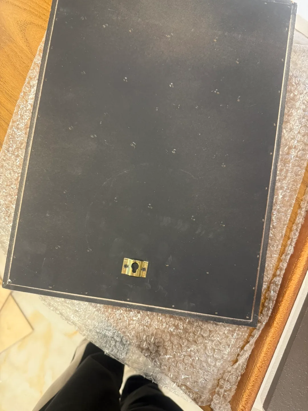 gold frame abstract 3D wall art Set Of 3 brand new image indicator(7)