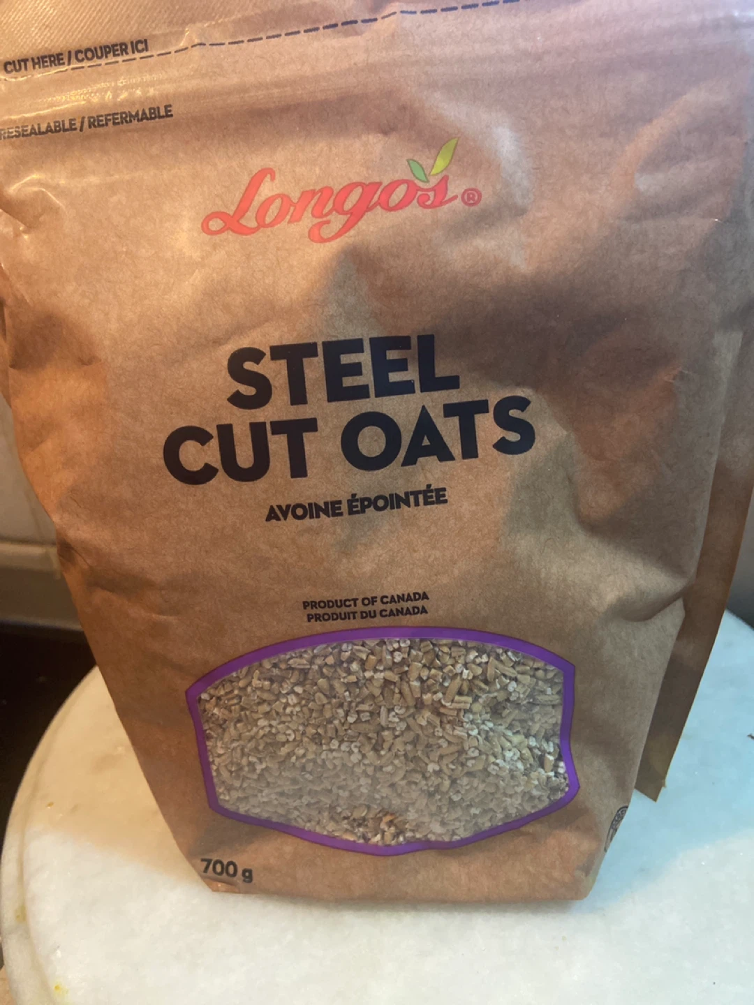 Longo's Steel Cut Oats - 700g - photo 2