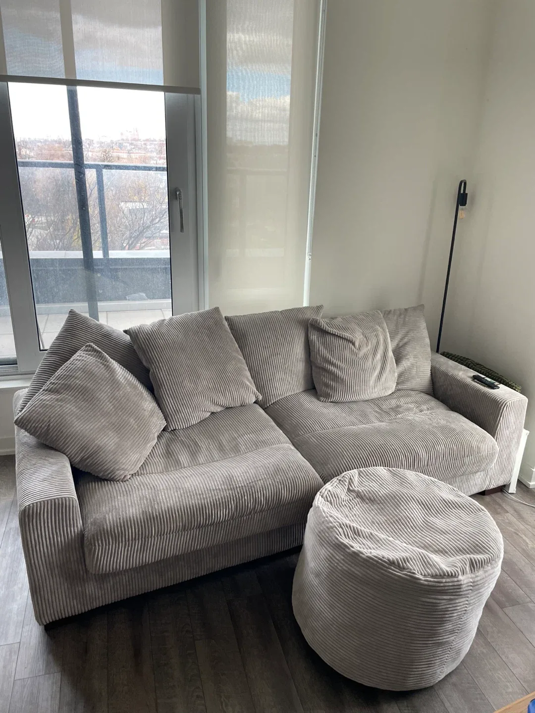 deep couch sofa and matching ottoman image indicator(2)