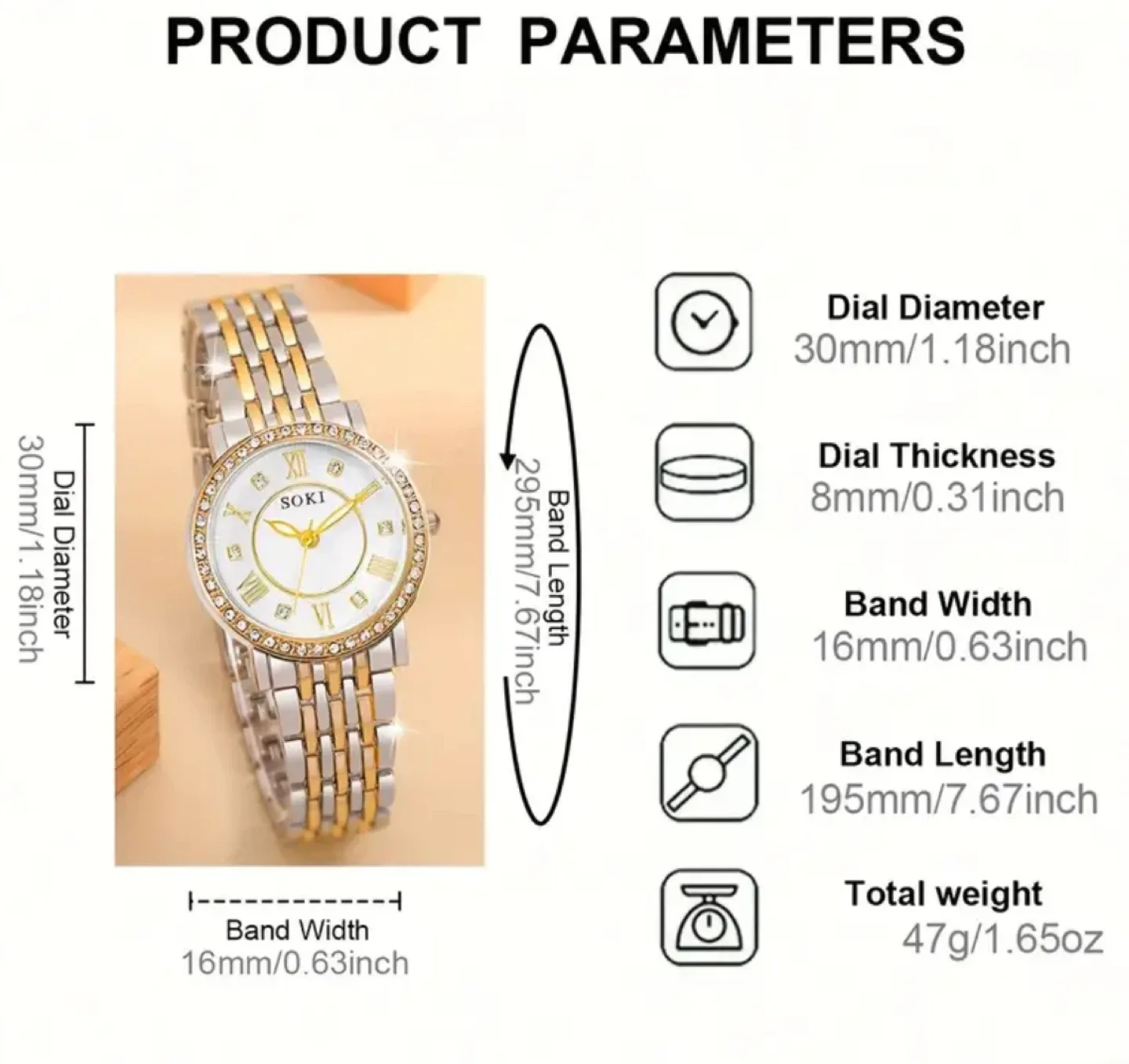 Women's Watch image indicator(2)