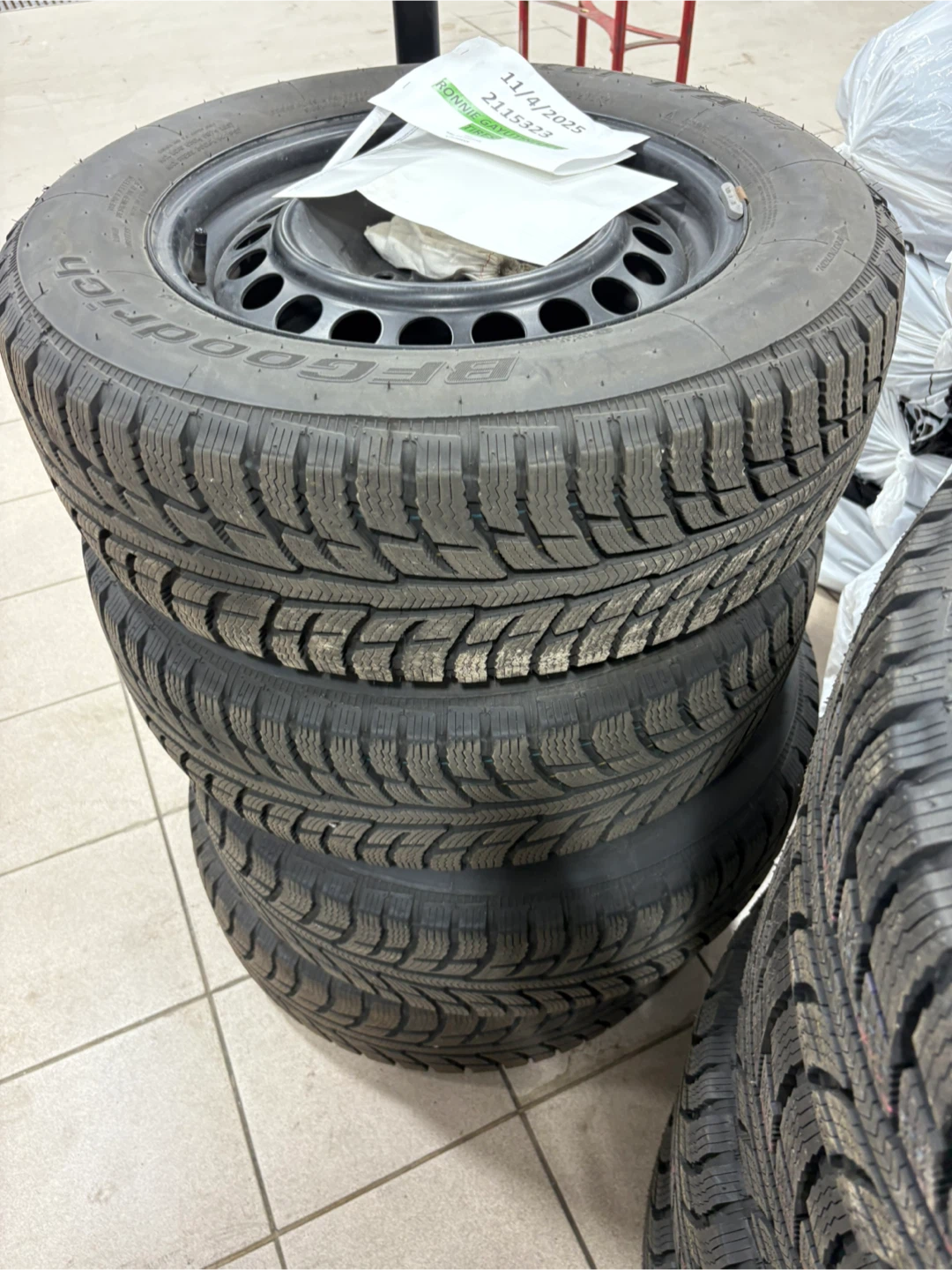 BF Goodrich Winter Tires 225/65R17 - photo 2