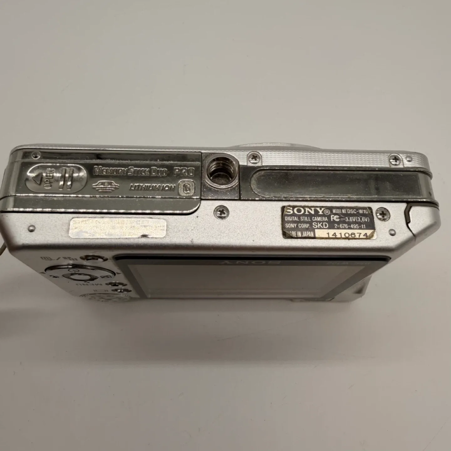 Sony Cyber-shot DSC-W100 Digital Camera image indicator(7)