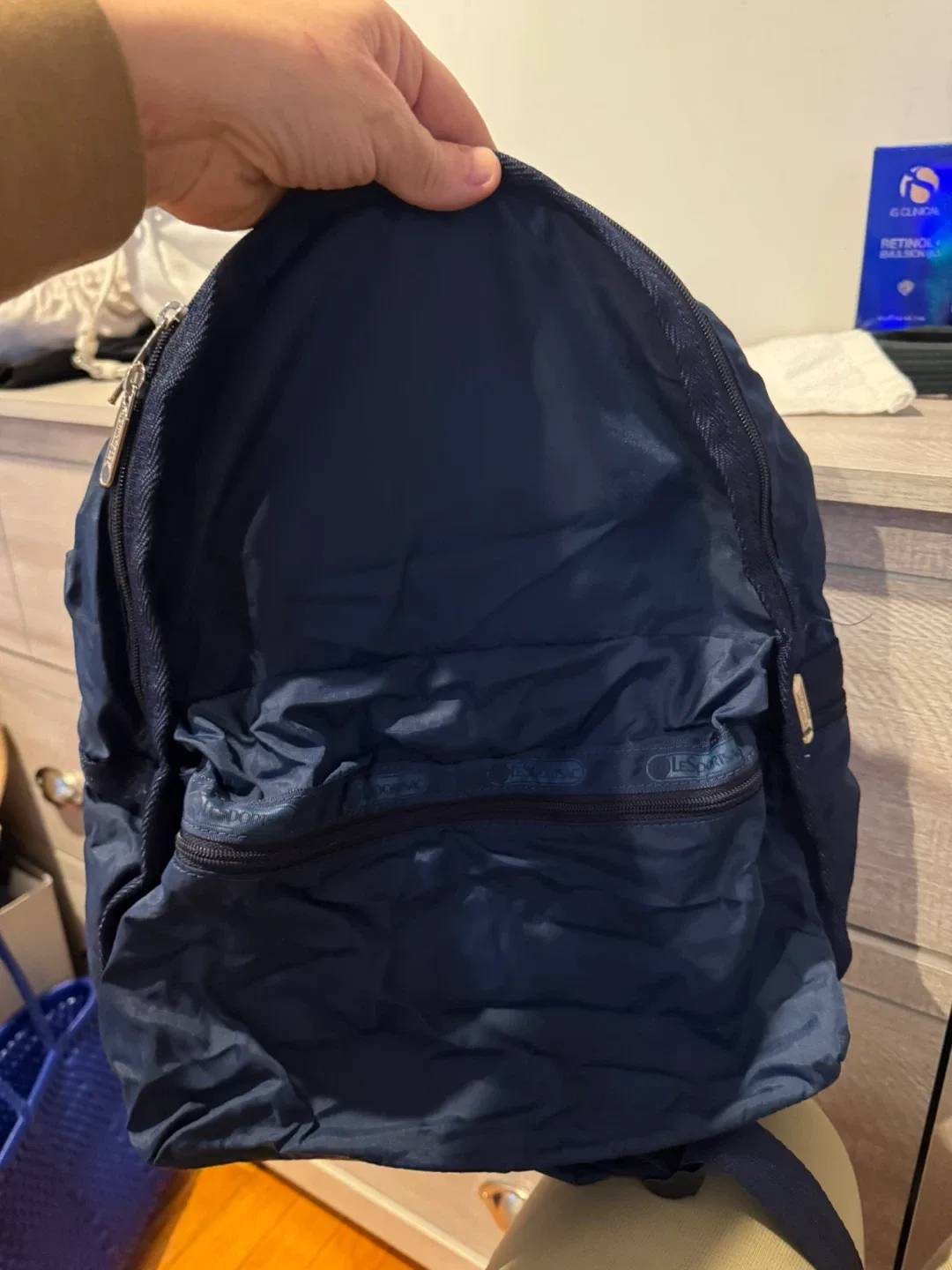 LeSportsac Navy Blue Backpack