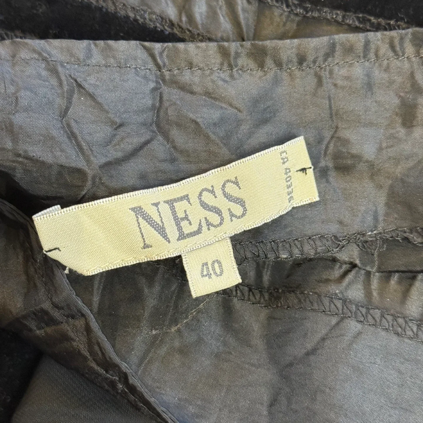 Ness Black Skirt image indicator(5)