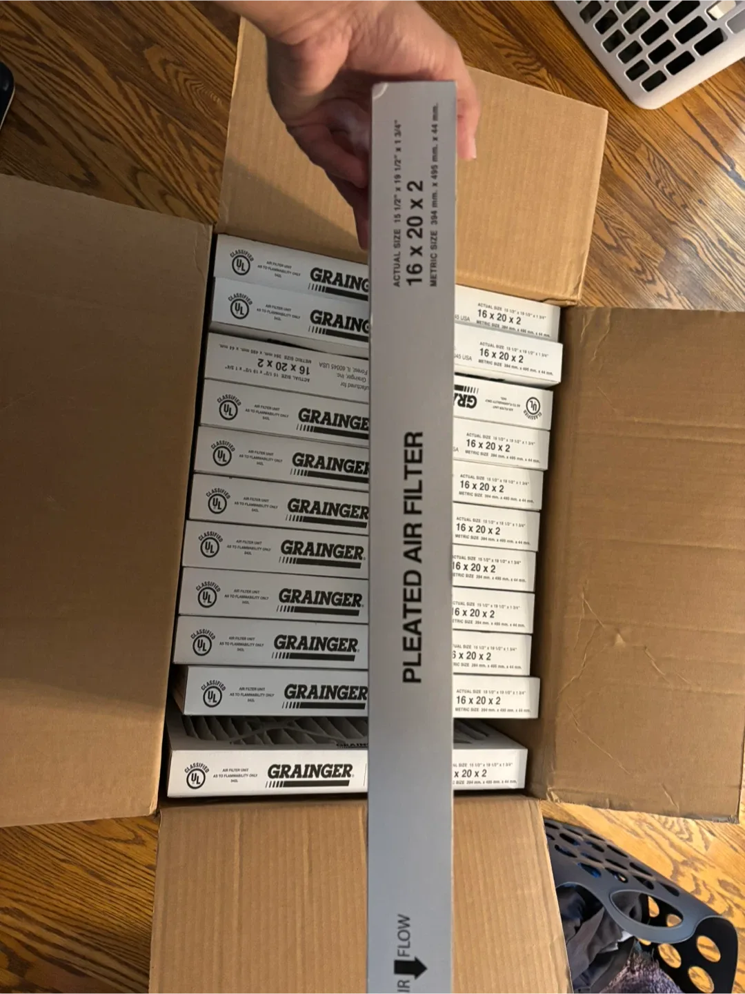 Furnace Air Filter 20*16*2 image indicator(4)