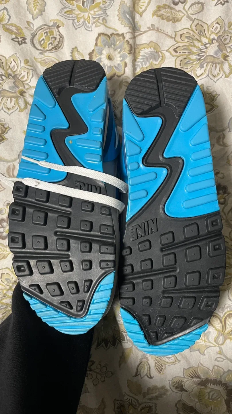 Nike Air Max 90 FlyEase Blue/White Size 9 image indicator(5)