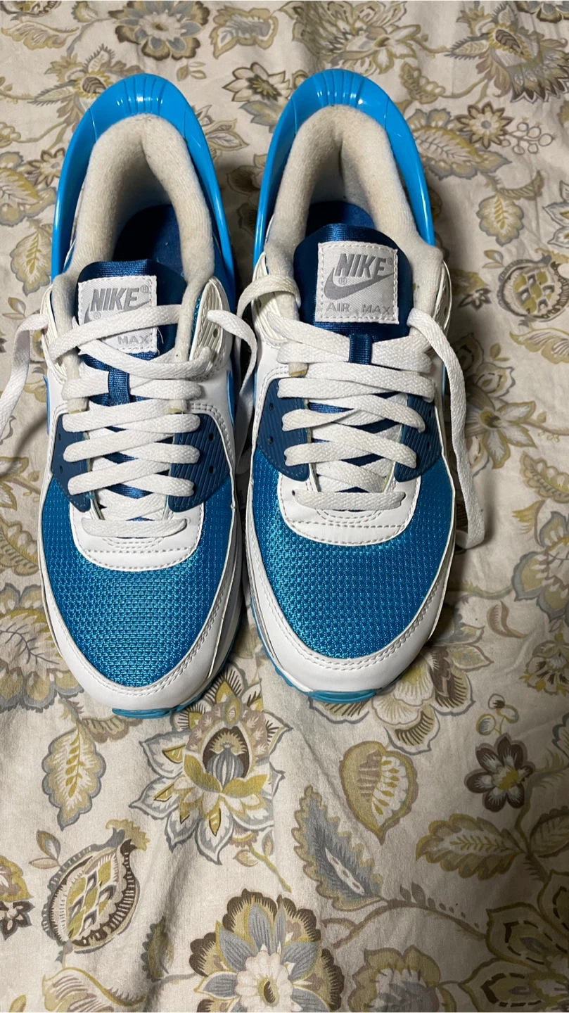 Nike Air Max 90 FlyEase Blue/White Size 9 - photo 4