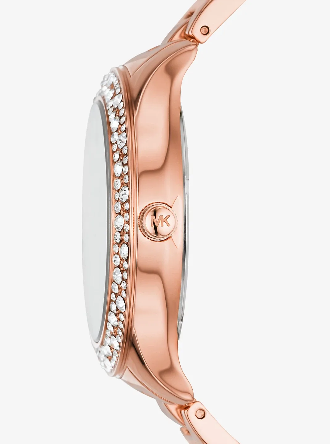 Michael Kors Liliane Pavé Rose-Gold Tone Watch image indicator(3)