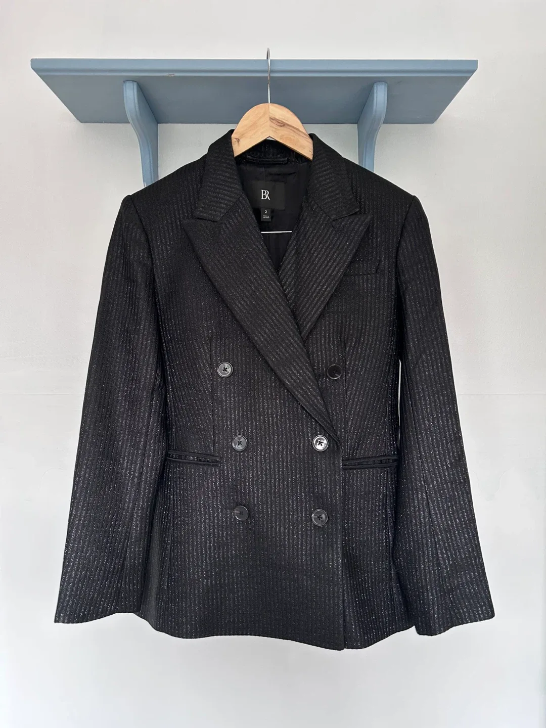 Banana Republic Black Blazer - Size 2 image indicator(5)