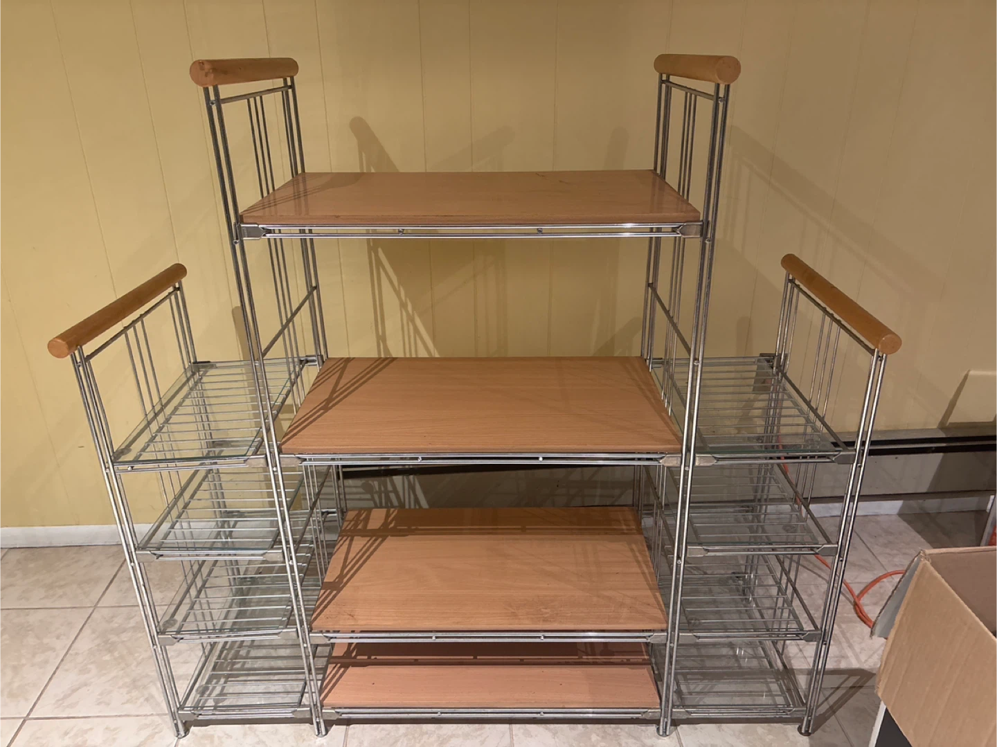 Wooden & Metal Shelf - photo 3