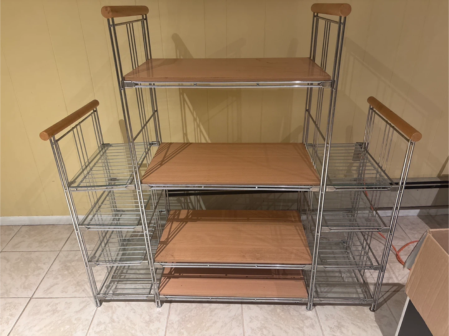 Wooden & Metal Shelf - photo 2