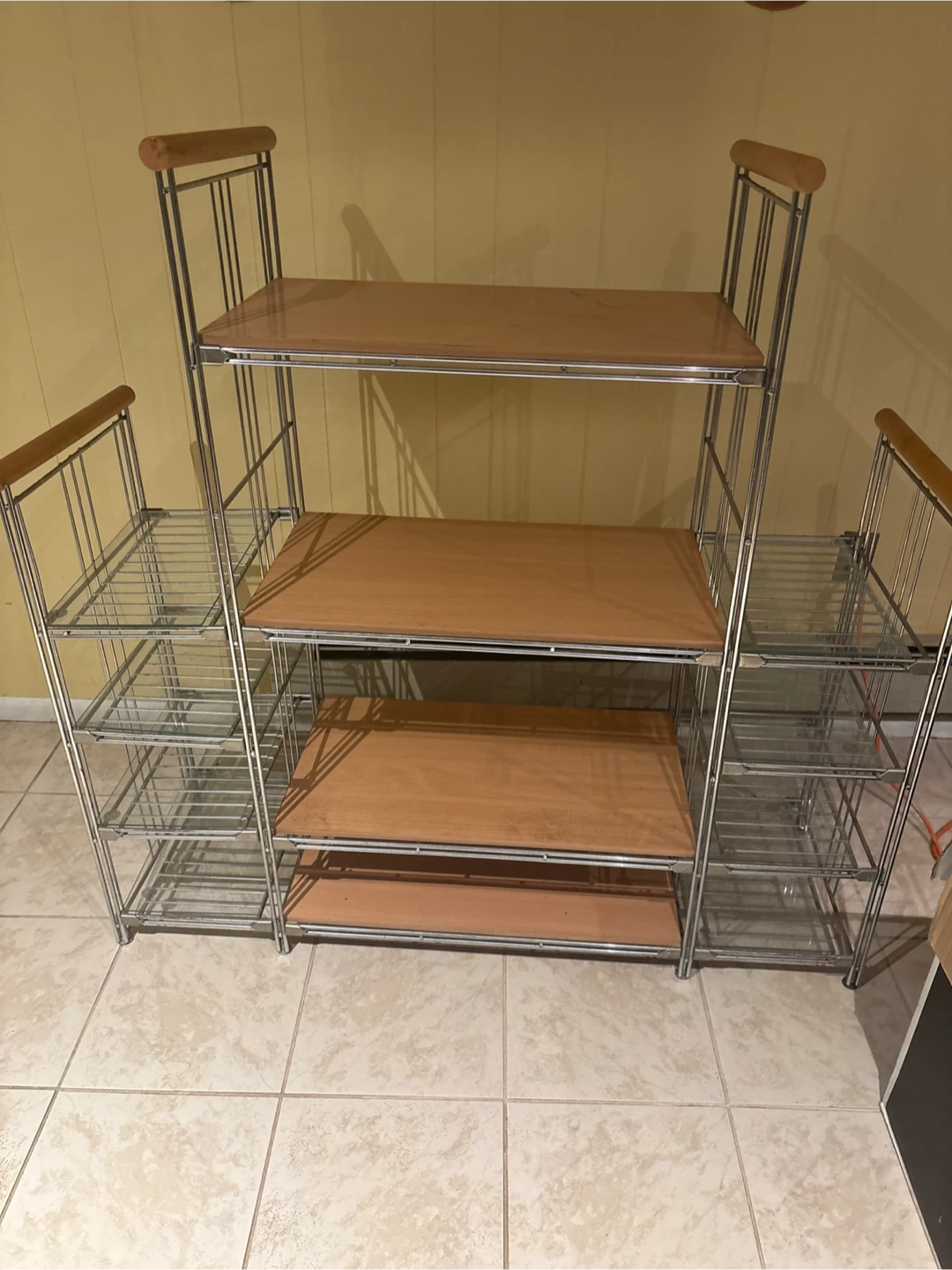 Wooden & Metal Shelf - photo 4