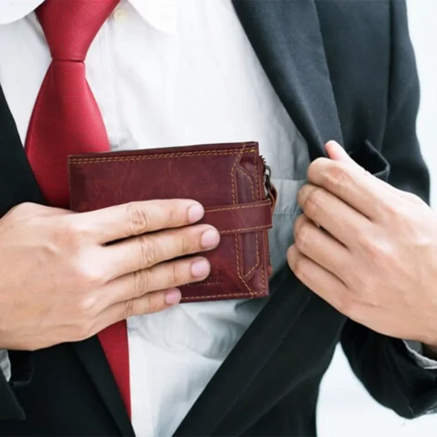 Leather Wallet - Brown image indicator(3)