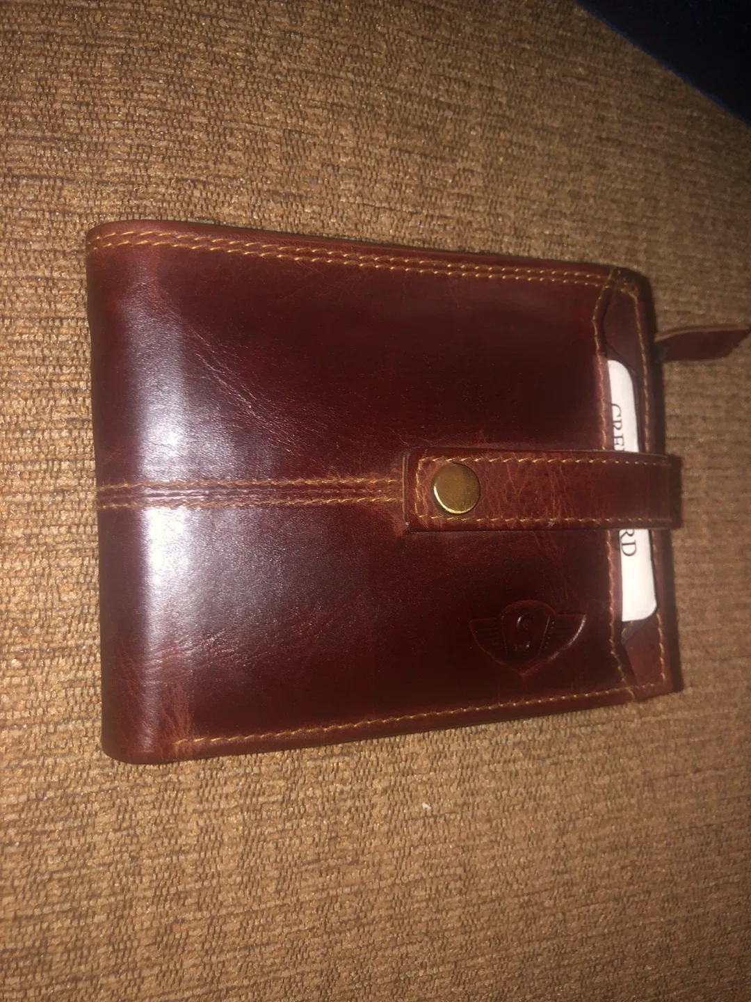 Leather Wallet - Brown
